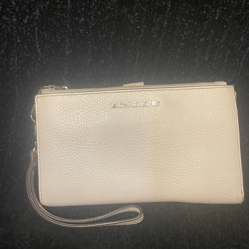 Michael Kors wristlet wallet